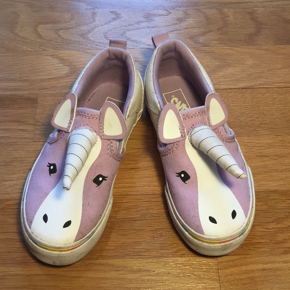 Vans Unicorn Shoes Toddler Girls Sz 11